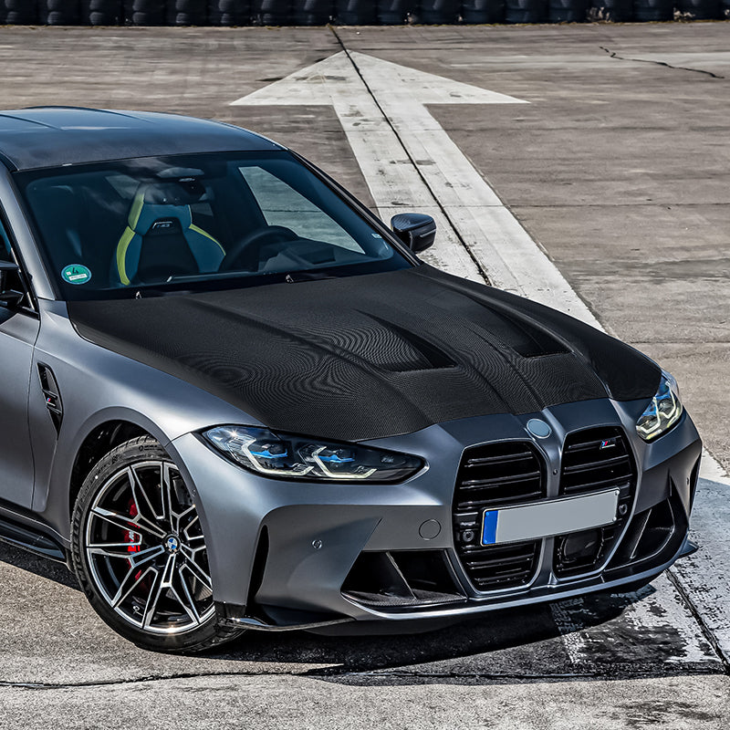 BMW  G80 M3 G82 M4 Carbon Fiber Bonnet Hood Vented