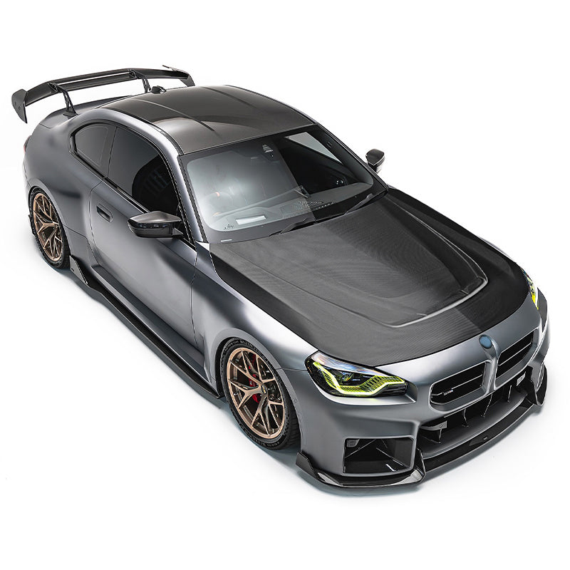 BMW  G87 M2 G42 M4 2SERIES Dry Carbon Fiber Bonnet Hood Vented
