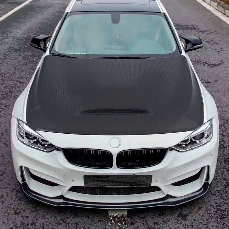 BMW F32 F33 F36 4ERIES GTS Style Carbon Fibre Hood Bonnet