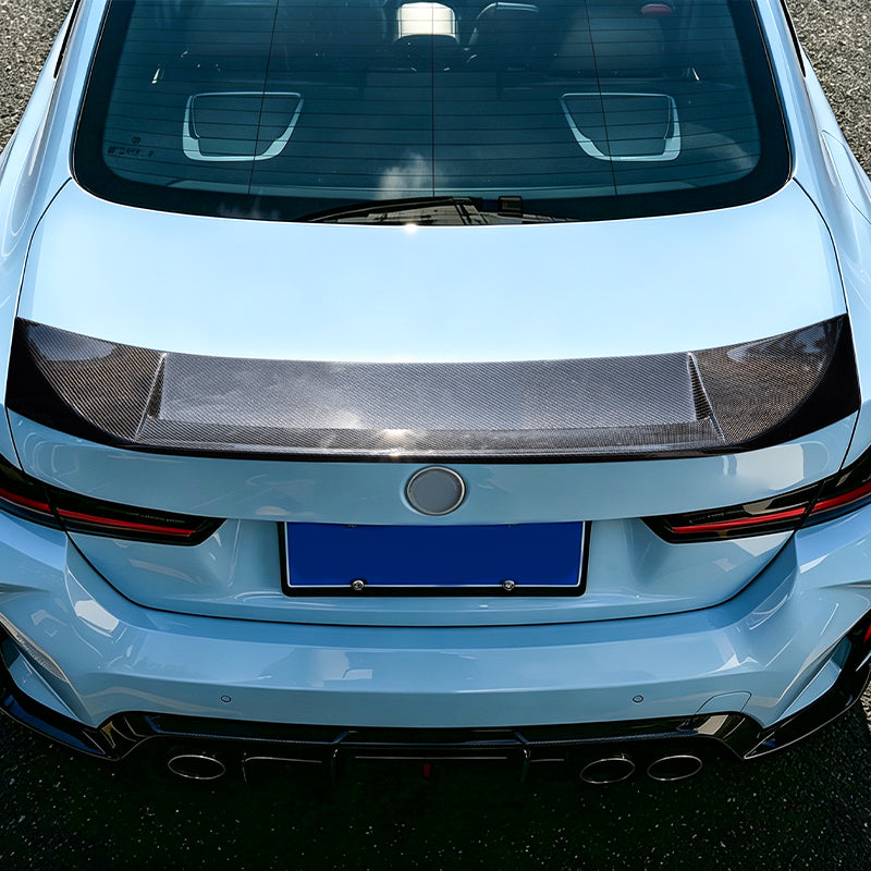 BMW G80 M3 G87 M2 G20 G42 1series 2series carbon AD style spoiler duck tail rear spoiler