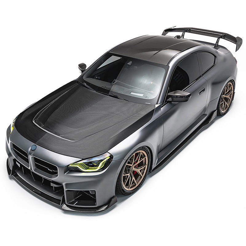 BMW  G87 M2 G42 M4 2SERIES Dry Carbon Fiber Bonnet Hood Vented