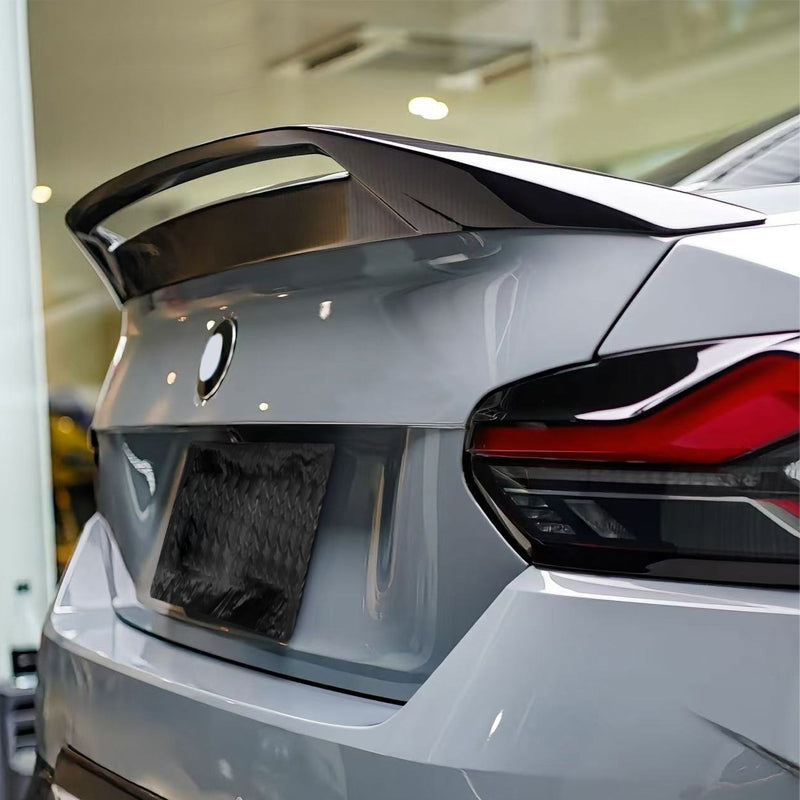 BMW G80 M3 G87 M2 G20 G42 1series 2series carbon AD style spoiler duck tail rear spoiler