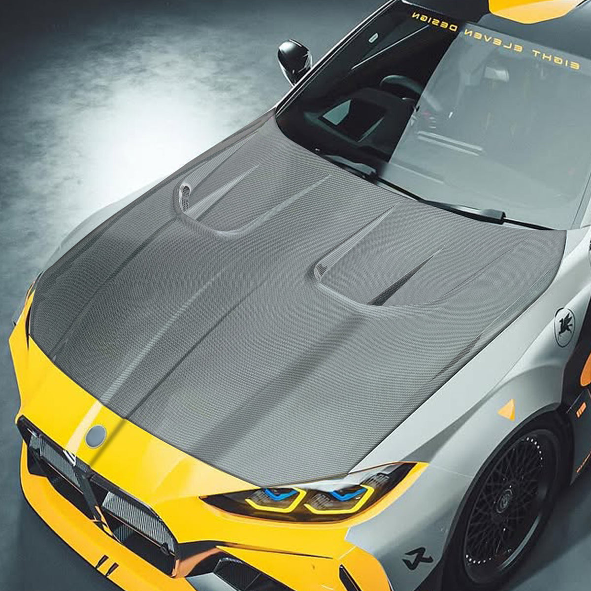 BMW  G80 M3 G82 M4 Carbon Fiber Bonnet Hood Vented
