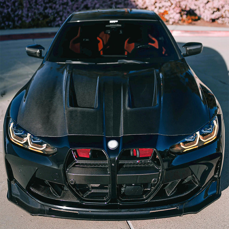 BMW  G80 M3 G82 M4 Carbon Fiber Bonnet Hood Vented