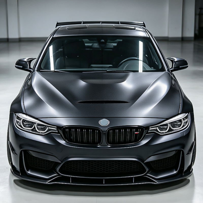 BMW F80 M3 F82 M4 GTS Style Carbon Fibre Hood Bonnet