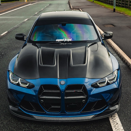 BMW  G80 M3 G82 M4 Carbon Fiber Bonnet Hood Vented